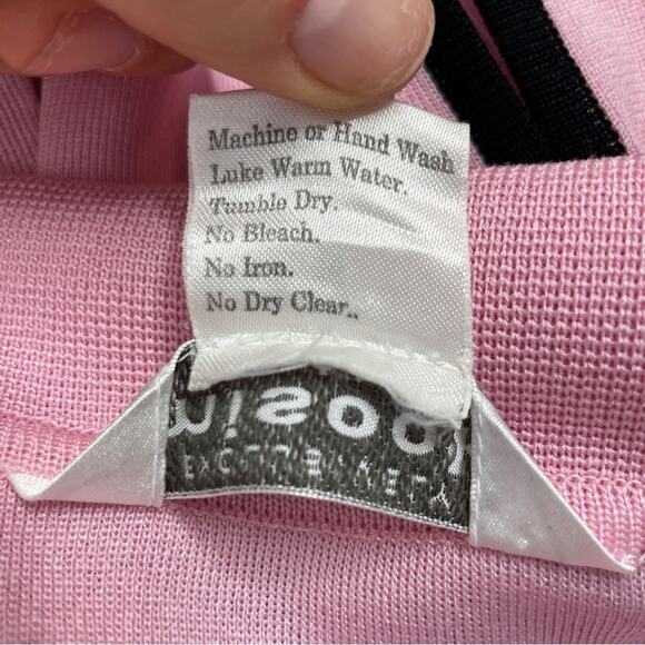 MISOOK Blazer Jacket Womens Size Small Petite Knit Petal Pink Feminine Easter - Picture 9 of 9